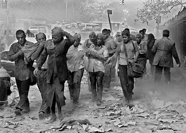Во время теракта 11 сентября 2001 года в Нью-Йорке. Фото Гульнары Самойловой - РИА Новости, 1920, 07.09.2020