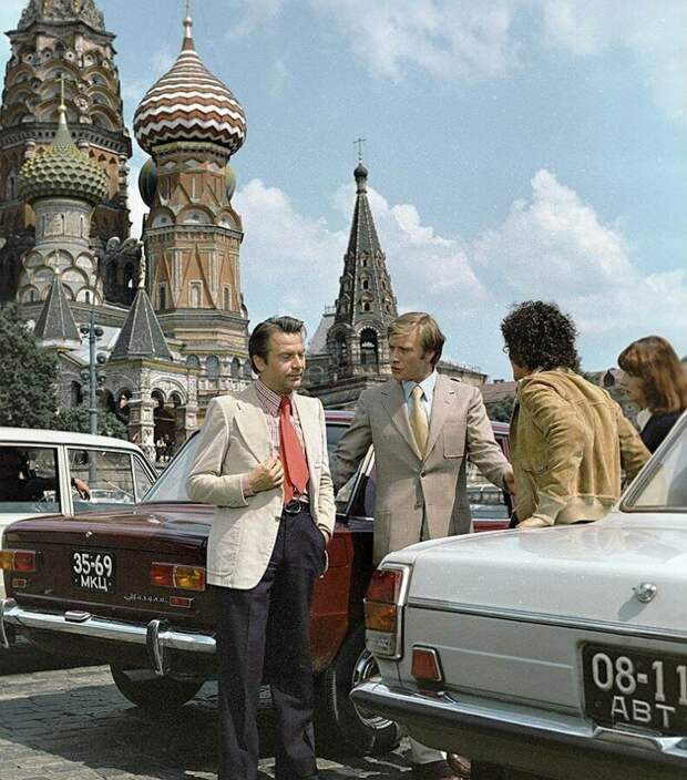 На съёмках фильма "Невероятные приключения итальянцев в России", 1974 год артисты, роли, фильмы