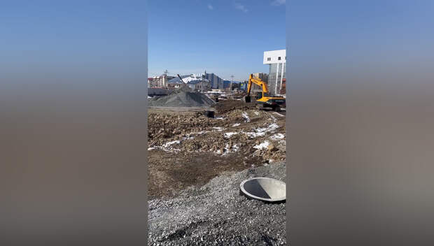 В Кемерове на Театральном мосту идет активная фаза строительства