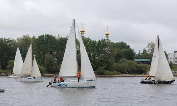 В Архангельске прошёл финальный этап Кубка Архангельской области по парусному спорту