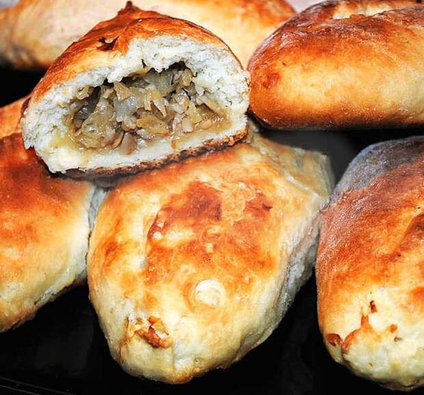 Пирожки с грибами