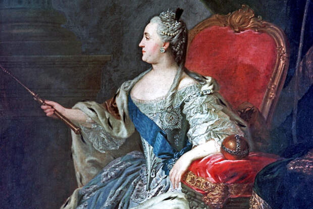 Художник Ф.С.Рокотов (1735-1808). "Портрет императрицы Екатерины II". Холст, масло. Государственная Третьяковская галерея в Москве.Фото: © РИА Новости