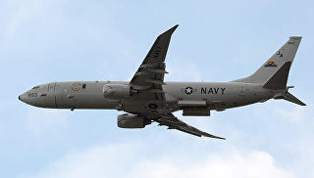 Американский самолет Boeing P-8A Poseidon. Архивное фото