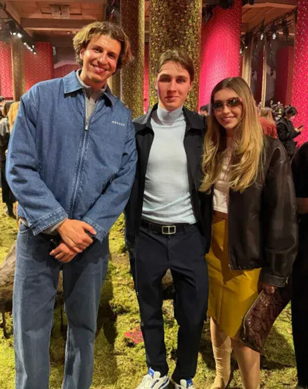 Блогер The Gstaad Guy, Никита Цыганов с девушкой Джулией
