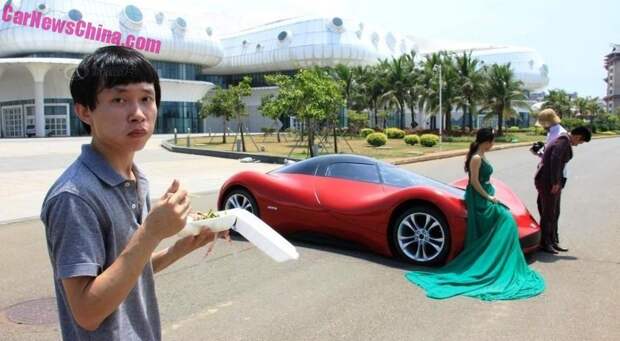 Мечта своими руками: китаец самостоятельно создал суперкар