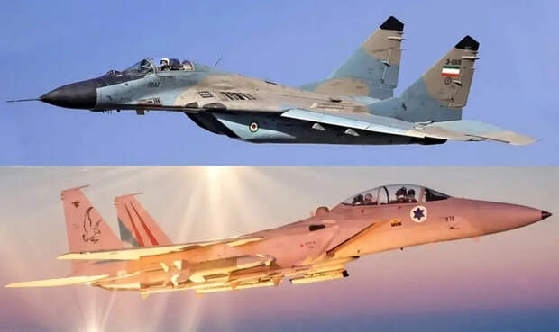 Сообщается, что иранский МиГ-29 сбил израильский F-15 EX Eagle II