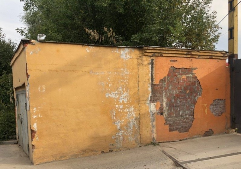 На Шеногина демонтировали незаконный склад