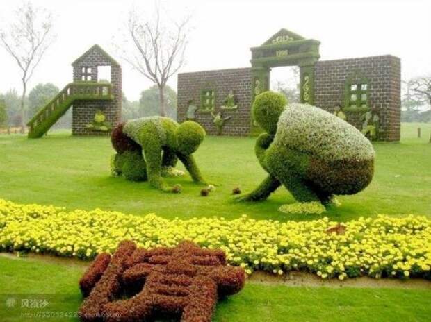 Замечательная подборка произведений садовопаркового искусства