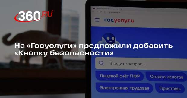 На «Госуслуги» предложили добавить «Кнопку безопасности»