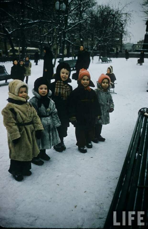 Москва. 1959 год. Дети.