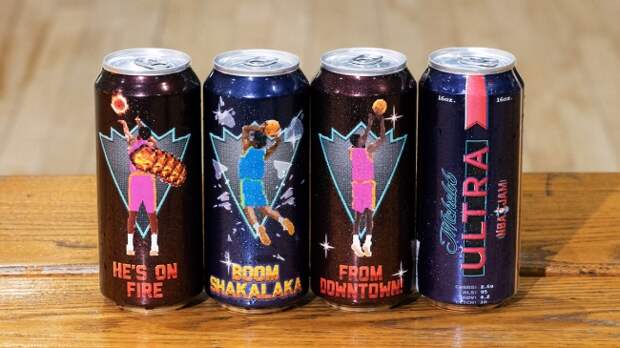 Michelob ULTRA NBA Jam Cans