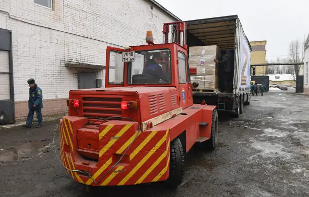 Тверская область направила очередной гуманитарный груз для жителей Донбасса