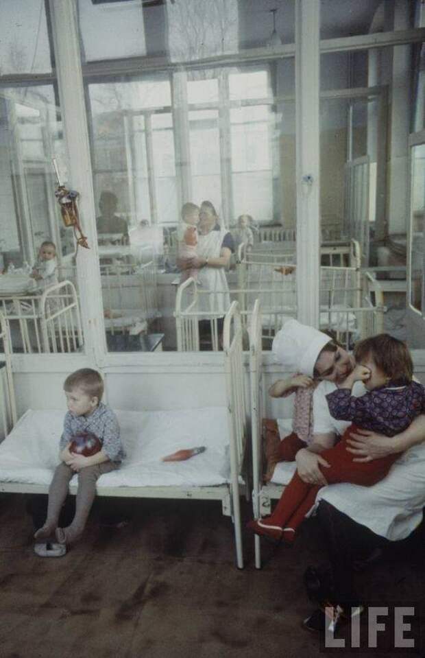 Детская больница. СССР, качество, медицина, фото