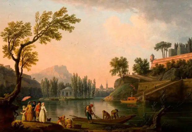 В Тверском императорском дворце раскроют тайны «Пейзажа на заходе солнца» Клода-Жозефа Верне