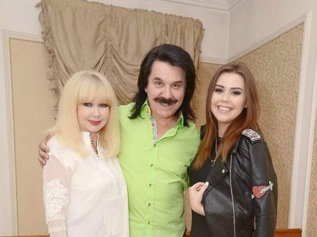 Павло Зибров и его жена Марина, а также их дочь Диана