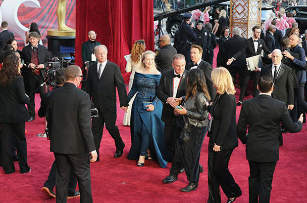 Мерил Стрип на "Оскаре" в 2017 году