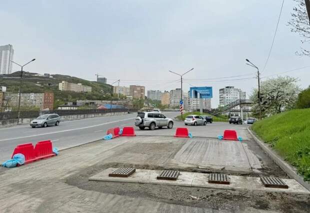 Во Владивостоке началась подготовка к асфальтированию улицы Светланской