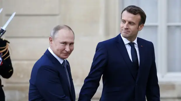 В Кремле заявили, что Путин и Макрон на встрече будут обсуждать гарантии безопасности