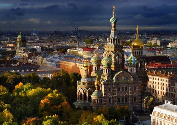 SPBFromAbove01 800x566 Санкт Петербург   вид сверху