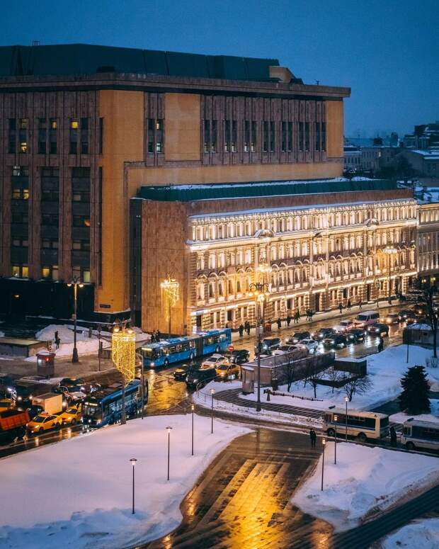 Архитектура и пейзажи Москвы на снимках Ильи Воробьева