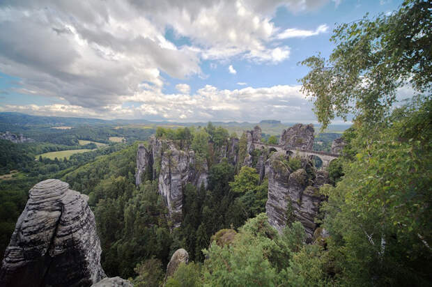 Германия. Саксонская Швейцария. Бастай. (Lau Svensson)