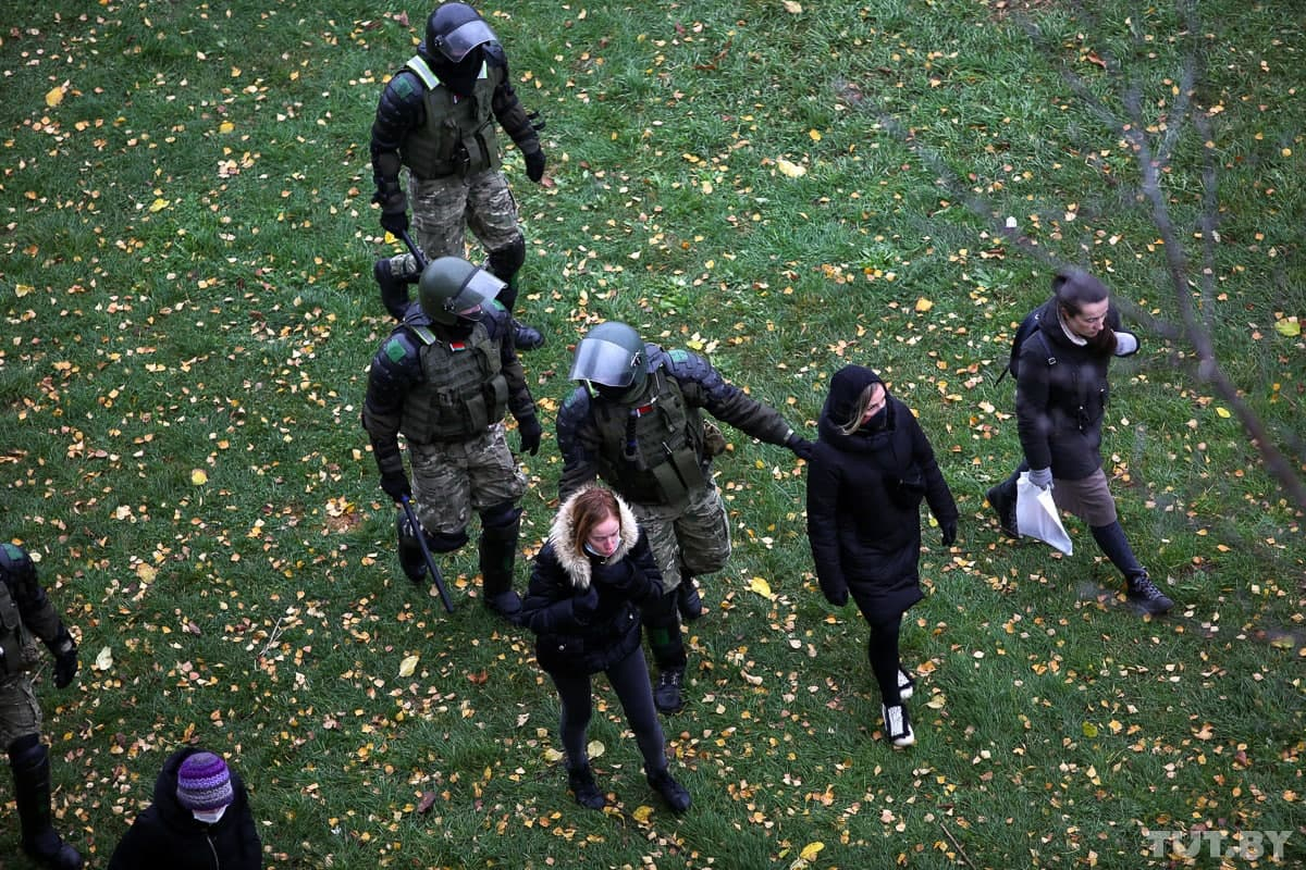 Протесты в Минске. 15.11.2020