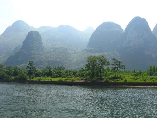 Красивые пейзажи Гуйлинь (Guilin)