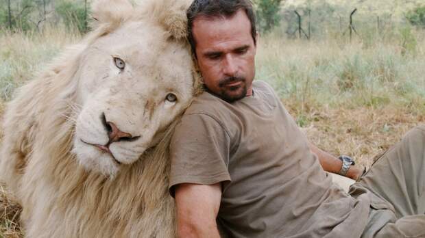 Кевин Ричардсон и белый лев