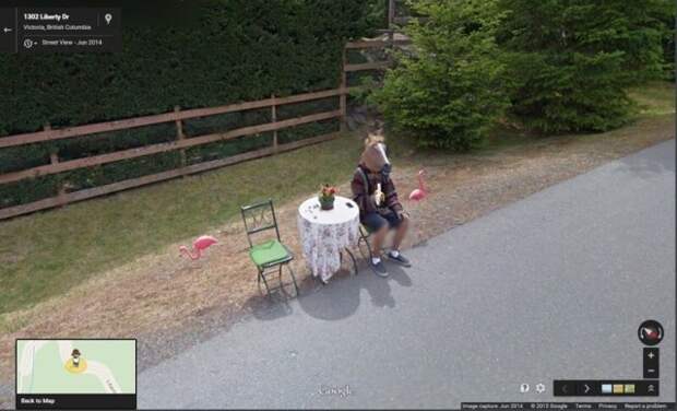 Неловкие моменты, найденные на Google Maps