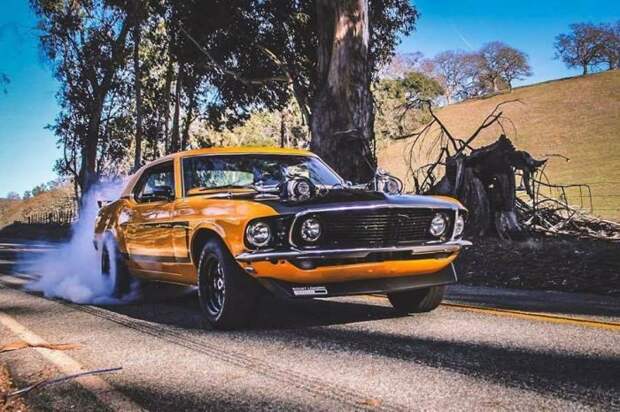 Классический Ford Mustang Twin-Turbo 1969 готов шокировать