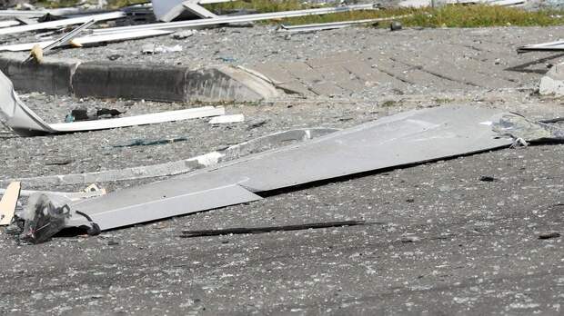 У стадиона академии «Краснодара» обнаружили фрагменты беспилотника