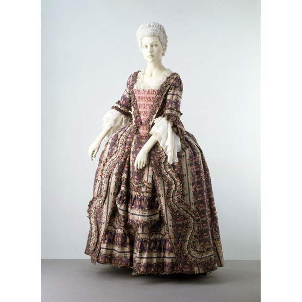 Придворное платье 1770-1775 гг.