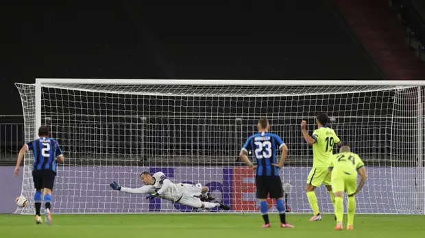 Голы Лукаку и Эриксена принесли «Интеру» победу над «Хетафе» в 1/8 финала ЛЕ