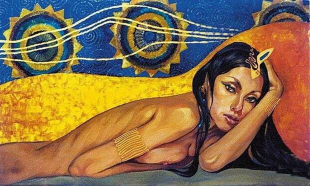 Знойная красавица. Автор: Fattah Hallah Abdel.