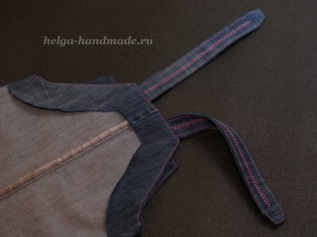 Пришиваем лямки