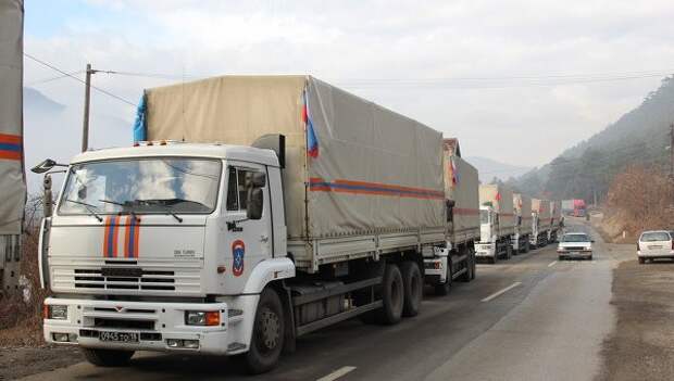 МЧС отправляет 60 тонн гуманитарной помощи для Новороссии  