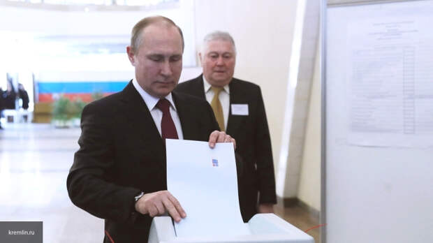 Путин проголосовал на выборах в Мосгордуму