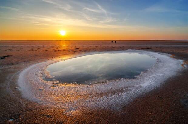 А знаешь, в чём соль? В озере Баскунчак! баскунчак, вода, озеро, соль, эстетика