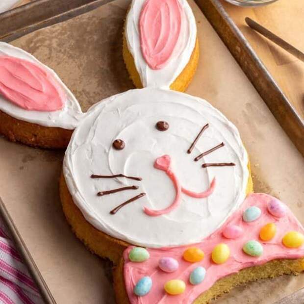 Торт Зайчик для детей