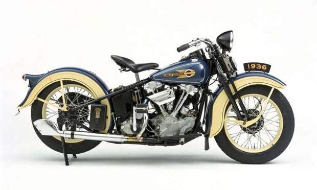 Мотоцикл 1936 Harley-Davidson EL.