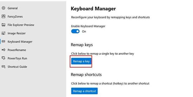 Remap Windows Key Remap A Key