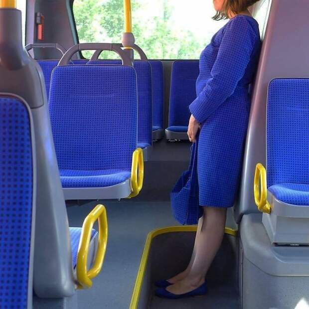 Забавные фотографии, которые сделаны в общественном транспорте