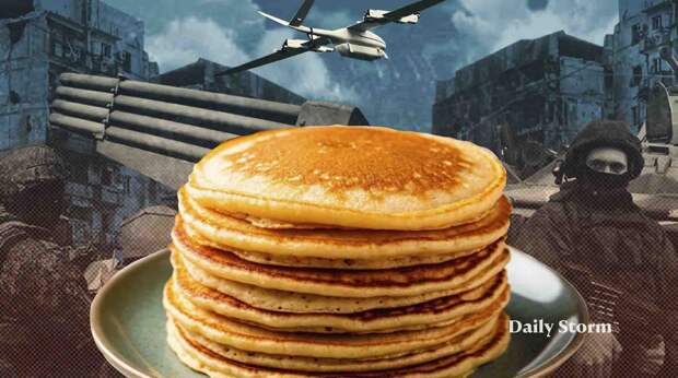 «Как у наших прабабушек»: на Тверском бульваре напекли блинов в поддержку ребят, которые сейчас в окопах