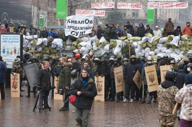 Киевляне за чистый город и против фашистов