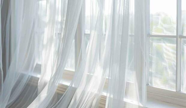 Как быстро отбелить тюль в домашних условиях