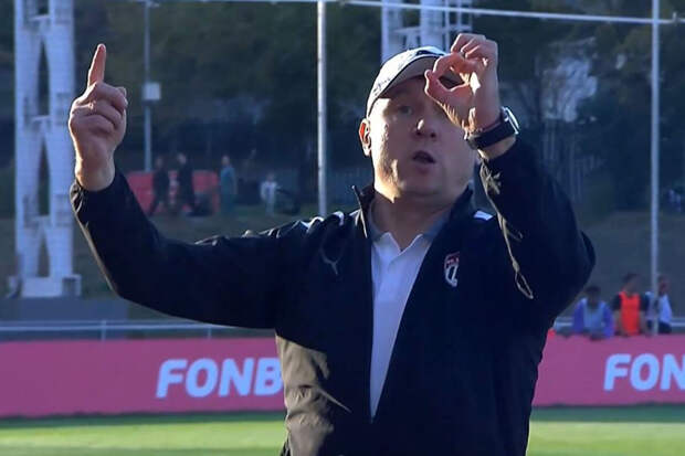 Тренер "Балтики" Нагайцев о драке в игре с ЦСКА: наверное, была ответная реакция