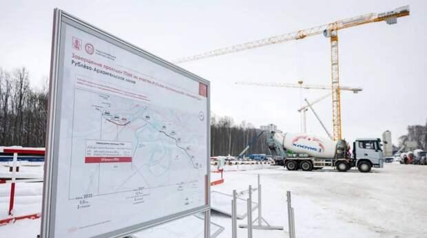 Воробьев: тоннели до станции метро "Липовая роща" в Красногорске готовы