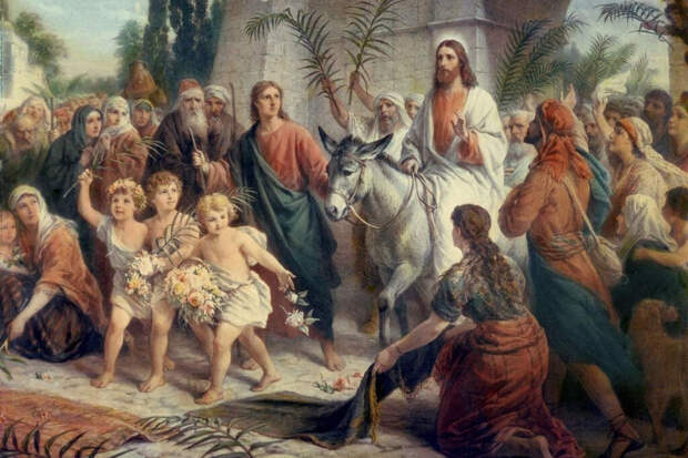 Вербное воскресенье: вот, входит Царь славы