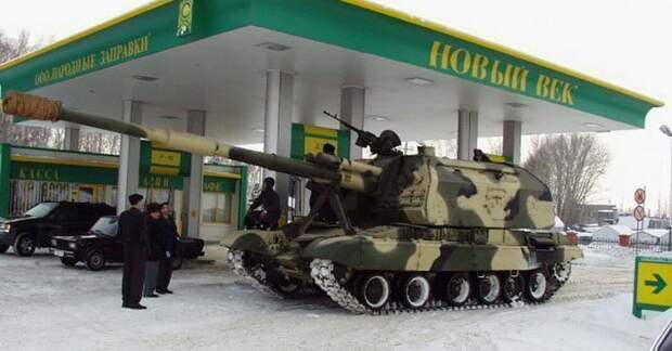 Мощная атака на АЗС авто, азс, бензин, заправка, заправочная станция, подборка, прикол, юмор