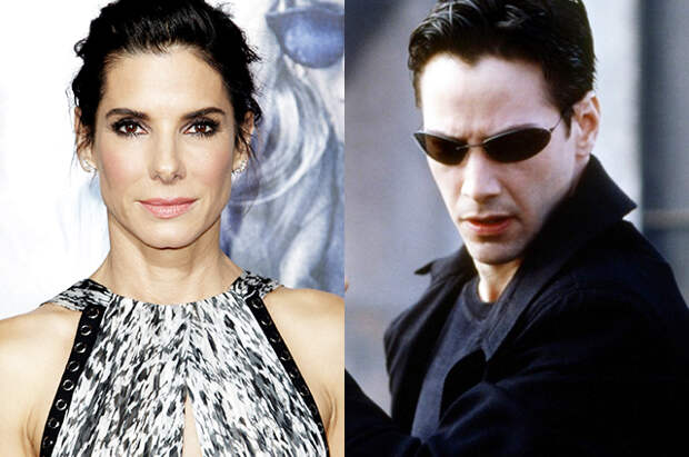 Сандра Баллок могла сыграть главного героя в "Матрице" вместо Киану Ривза
